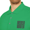 Never Waver Embroidered adidas Unisex Performance Polo