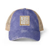 Never Waver Women's Washed Mesh-Back Cap