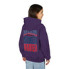 New England Fans Never Waver Youth Heavy Blend Hooded Sweatshirt
