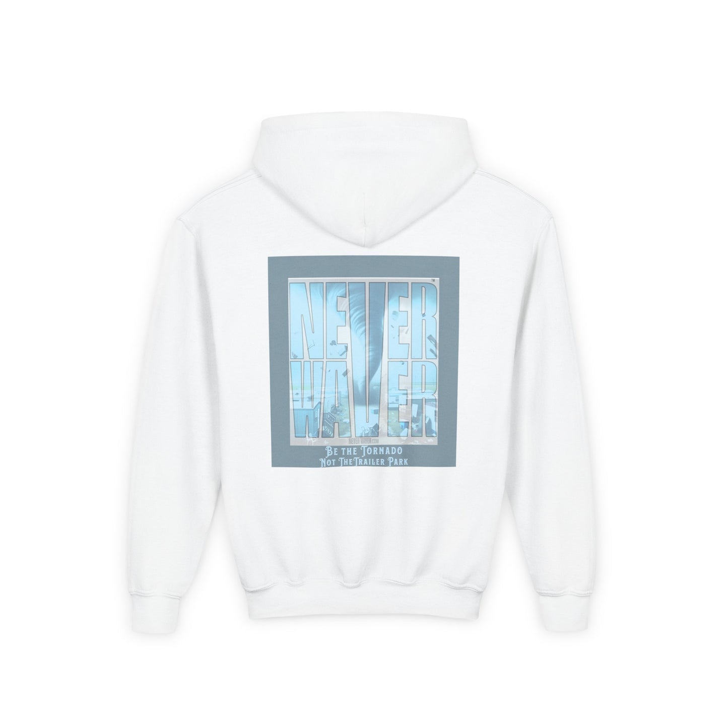 Never Waver Be The Tornado Not the Trailer Park Themed Hoodie