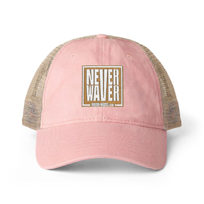 Never Waver Women's Washed Mesh-Back Cap