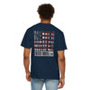 Never Waver Website Unisex Garment-Dyed T-Shirt - Patriotic Graphic Tee