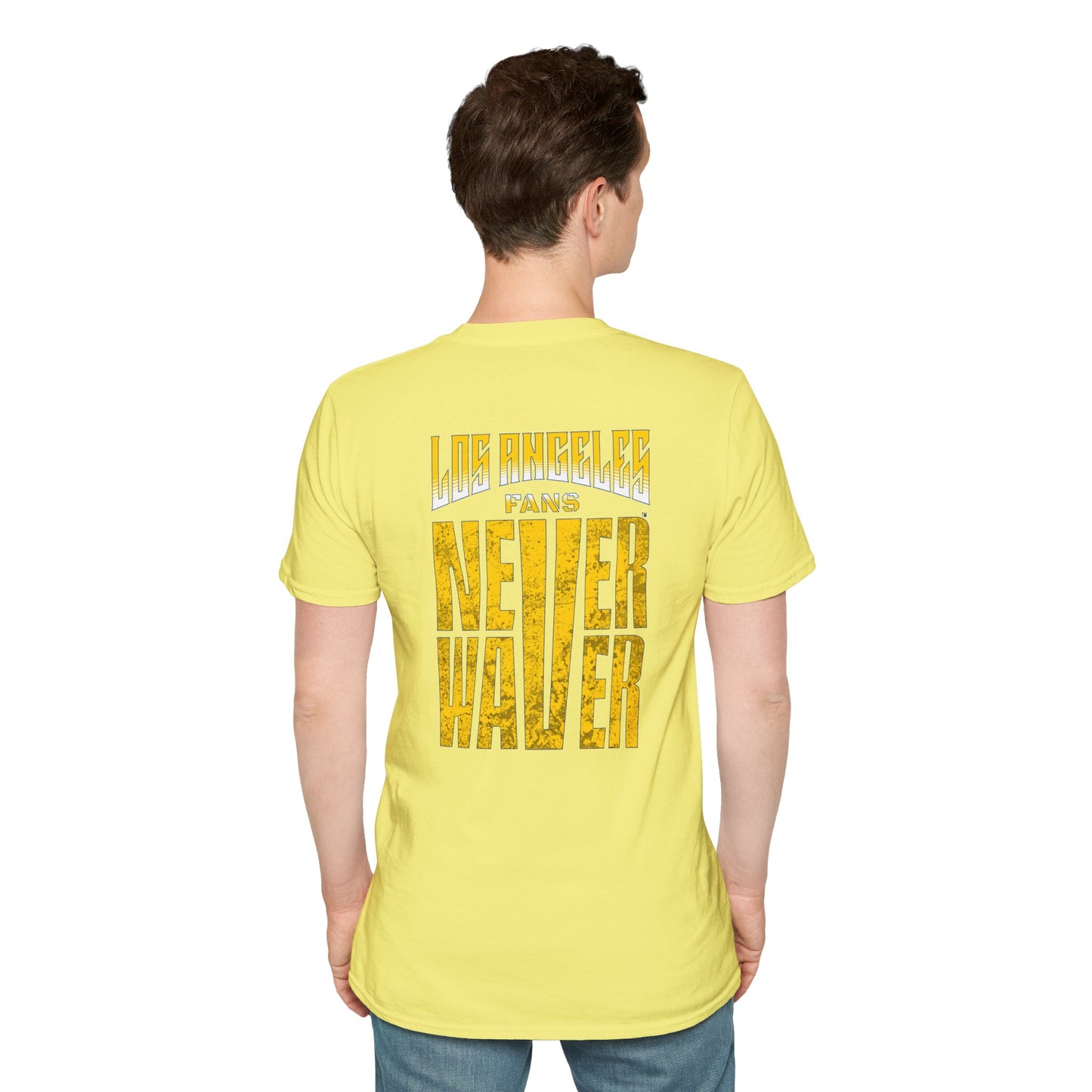 Los Angeles Fans Never Waver Unisex Softstyle T-Shirt
