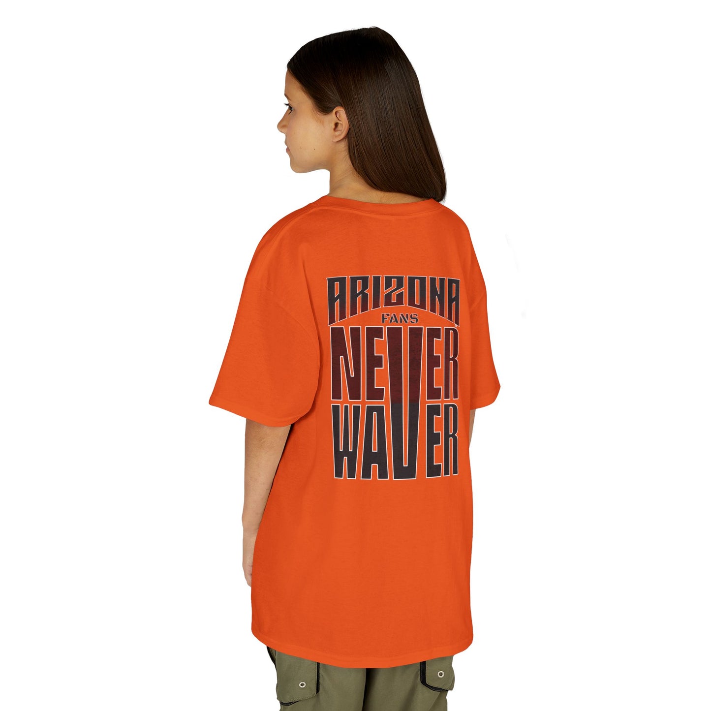 Arizona Fans Never Waver Kids Heavy Cotton™ Tee