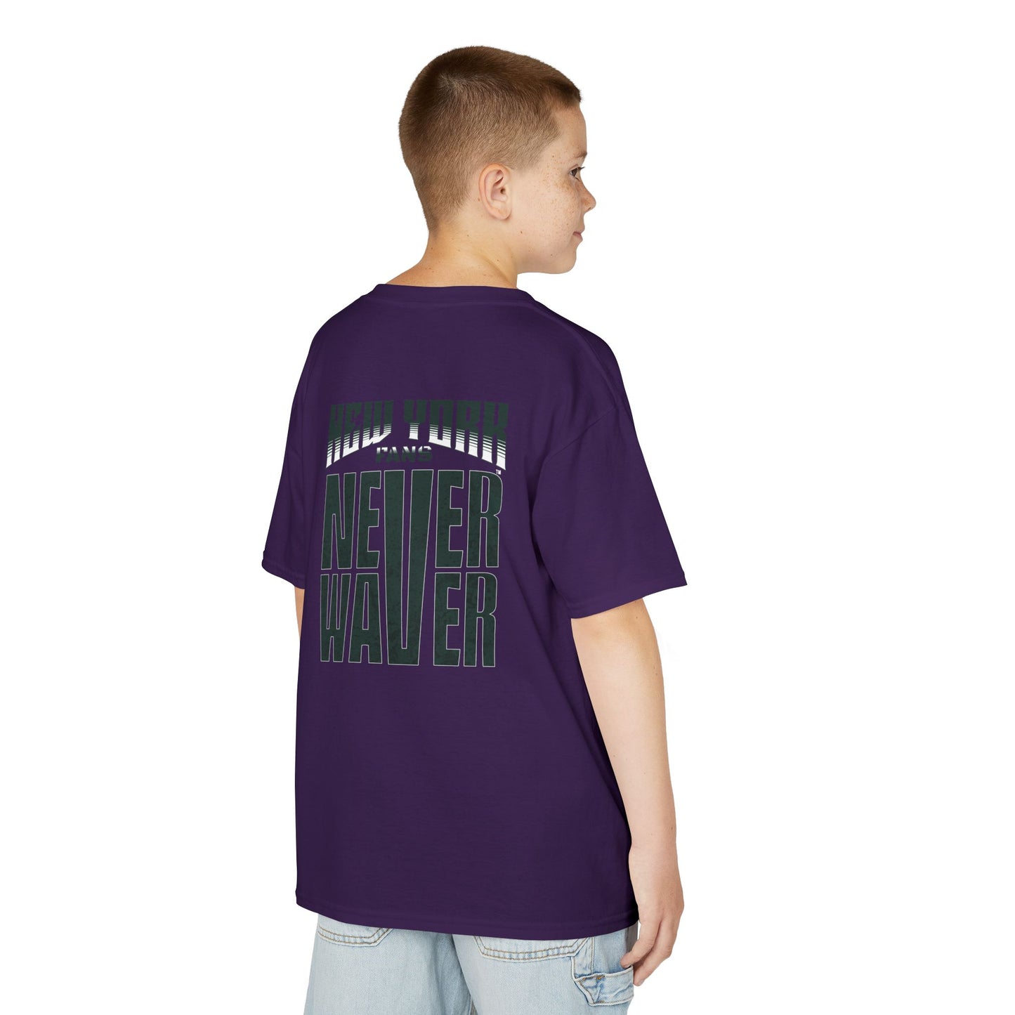 New York  Fans Never Waver Kids Heavy Cotton™ Tee