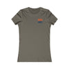 Denver Fans Never Waver W-Leopard Football Women's Favorite Tee