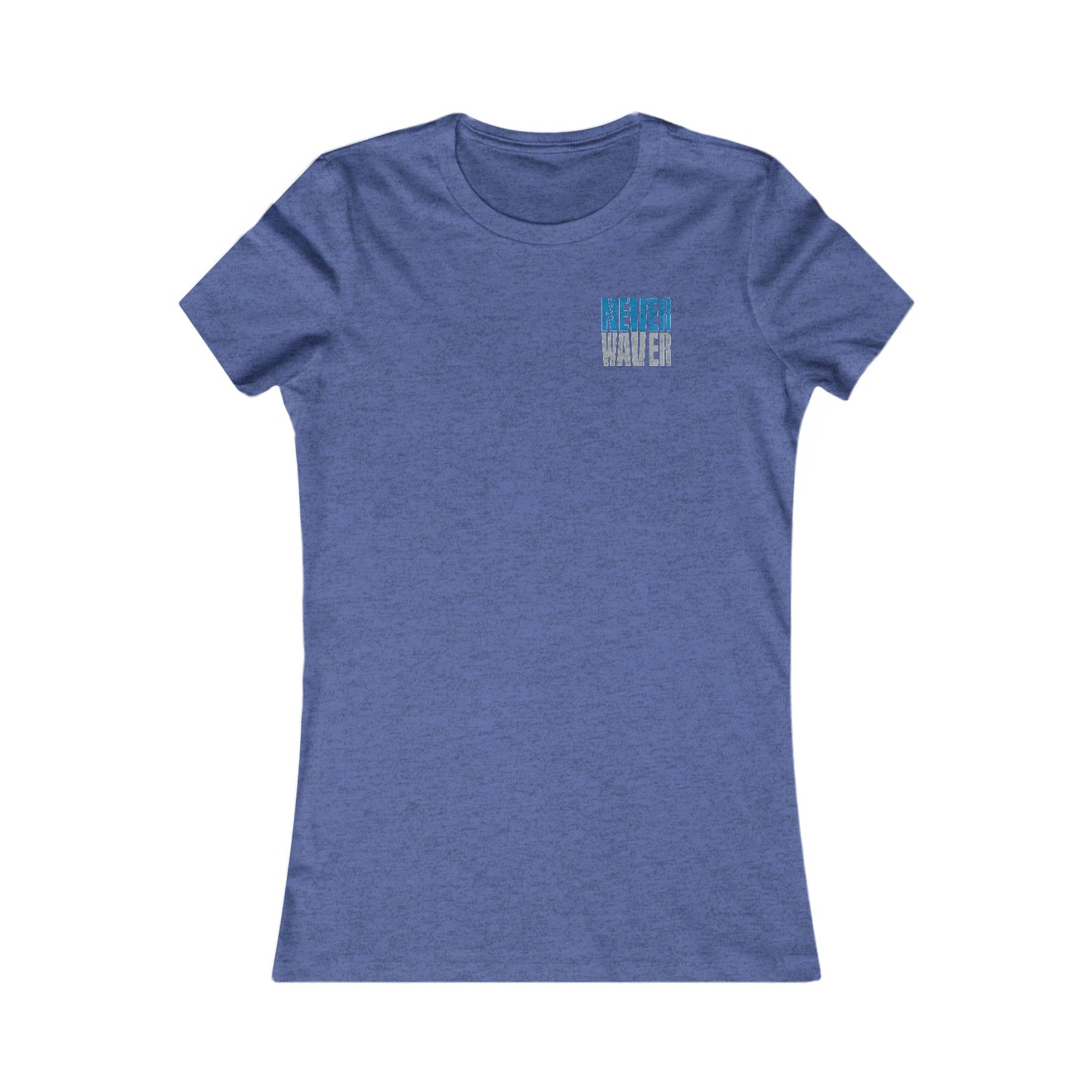 Detroit Fans Never Waver W-Leopard Football Women's Favorite Tee