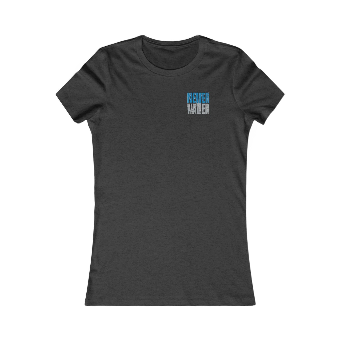 Detroit Fans Never Waver W-Leopard Football Women's Favorite Tee