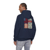 Never Waver Husband Daddy Protector Hero Unisex Heavy Blend™ Hooded Sweatshirt