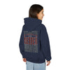Atlanta Fans Never Waver Youth Heavy Blend Hooded Sweatshirt