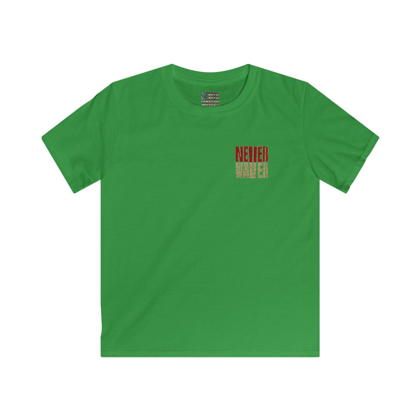 San Francisco Fans Never Waver Kids Softstyle Tee