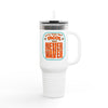 Let's Taco' Bout Tacos They Never Waver Insulated Travel Mug, 40 oz