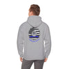 Never Waver Always Back the Blue Hooded Sweatshirt - Unisex Heavy Blend™