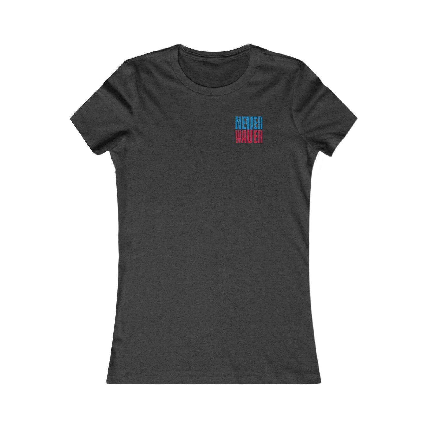 Tennessee Fans Never Waver W-Leopard Football Women's Favorite Tee