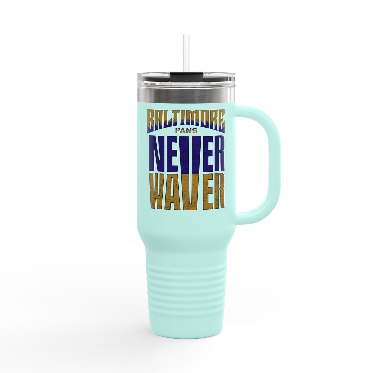 Baltimore Fans Never Waver Insulated Travel Mug, 40oz