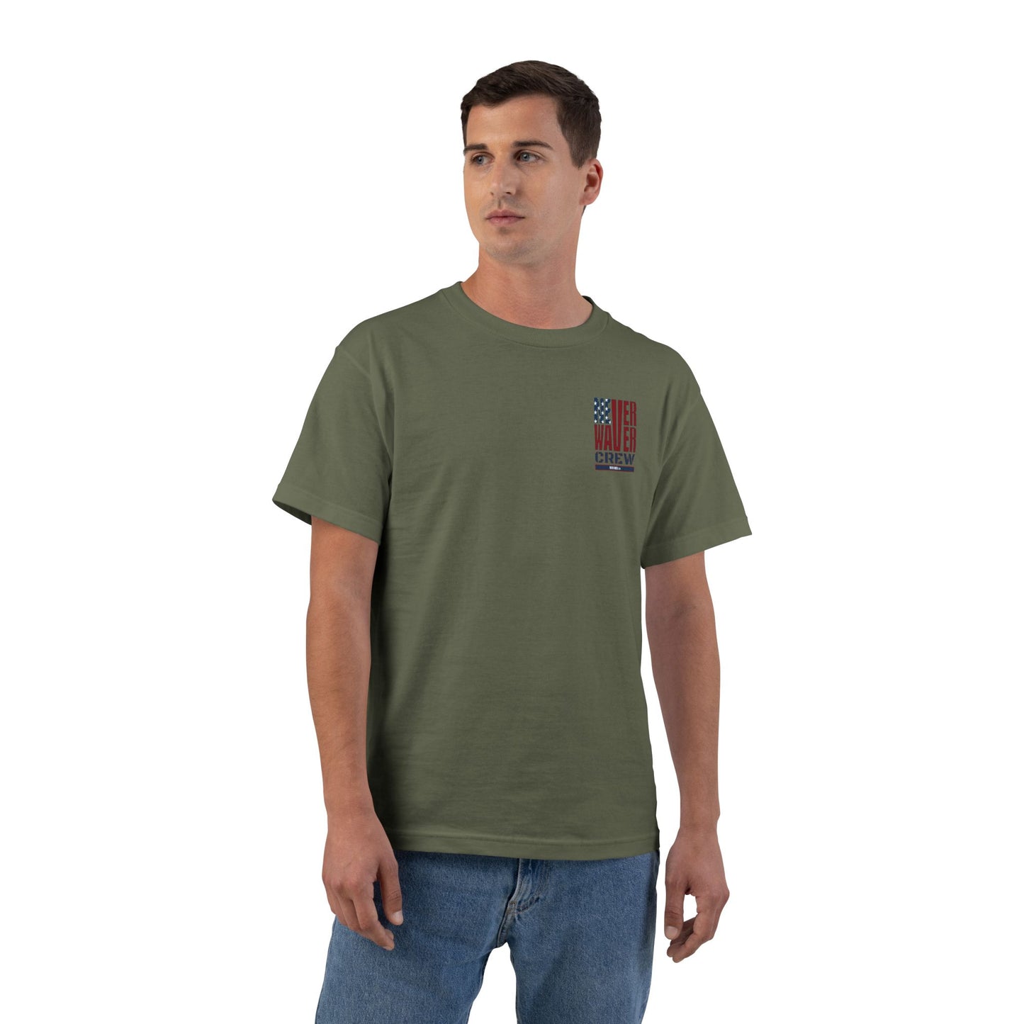 Never Waver Crew Beefy-T®  Short-Sleeve T-Shirt