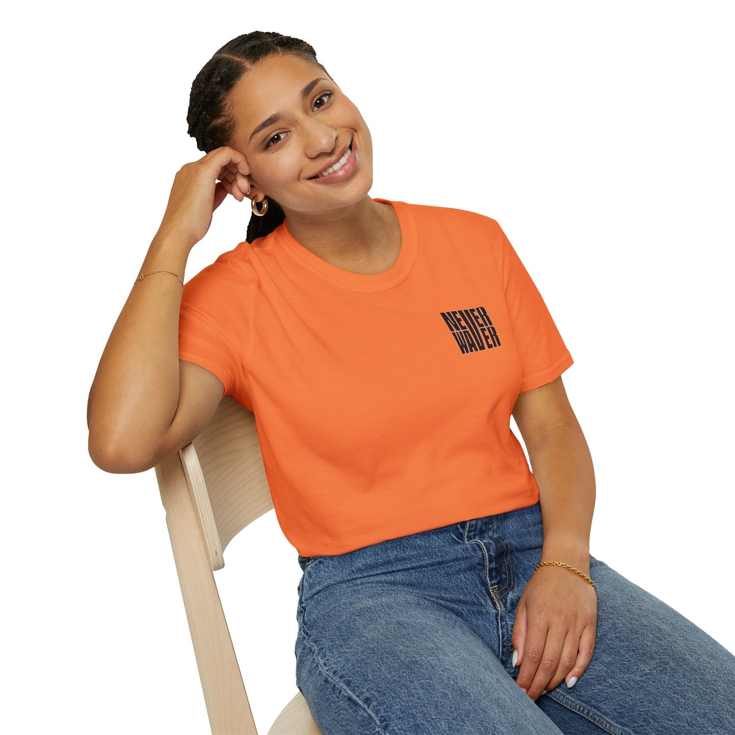 Never Waver Ain't No Hood Like Motherhood Unisex Softstyle T-Shirt