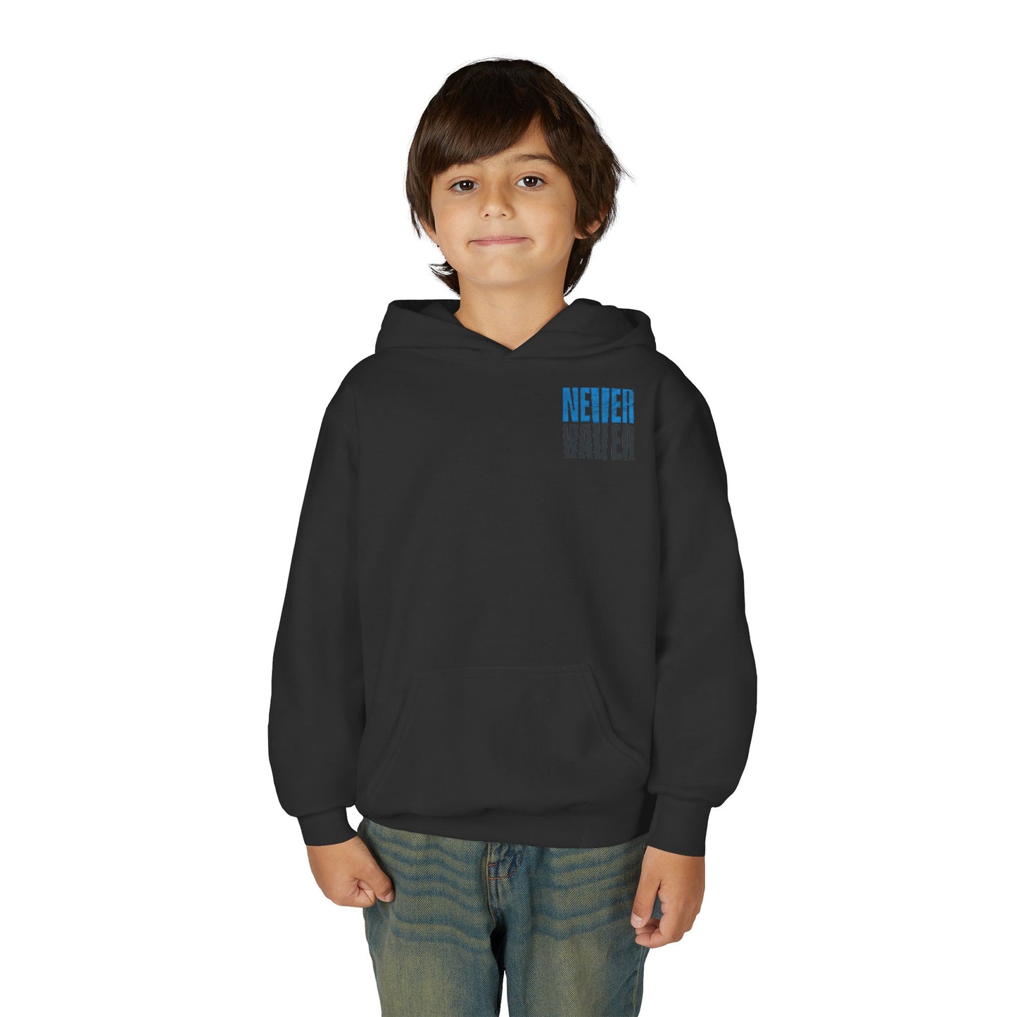 Carolina Fans Never Waver Youth Heavy Blend Hooded Sweatshirt