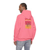 Kansas Fans Never Waver W-Leopard Football Unisex Heavy Blend™ Hooded Sweatshirt