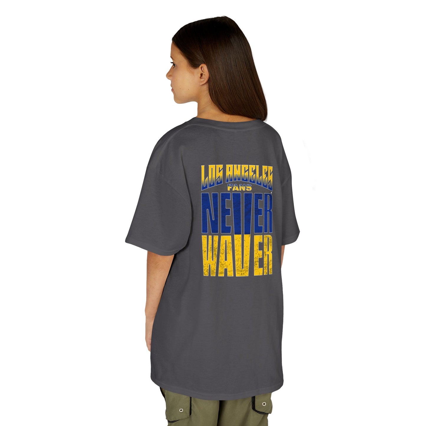 Los Angeles  Fans Never Waver Kids Heavy Cotton™ Tee
