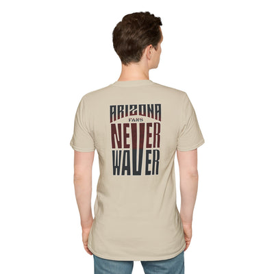 Arizona Fans Never Waver Unisex Softstyle T-Shirt