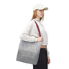 Never Waver Mamma Gray Leopard Tote Bag (AOP)