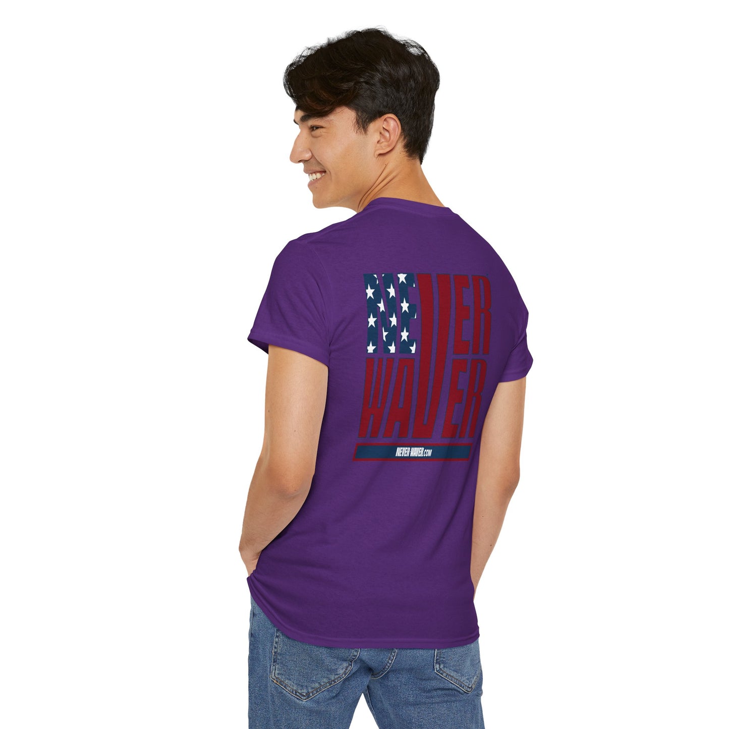 Never Waver Unisex Heavy Cotton Tee