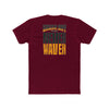 Green Bay Fans  Never Waver Unisex Cotton Crew Tee
