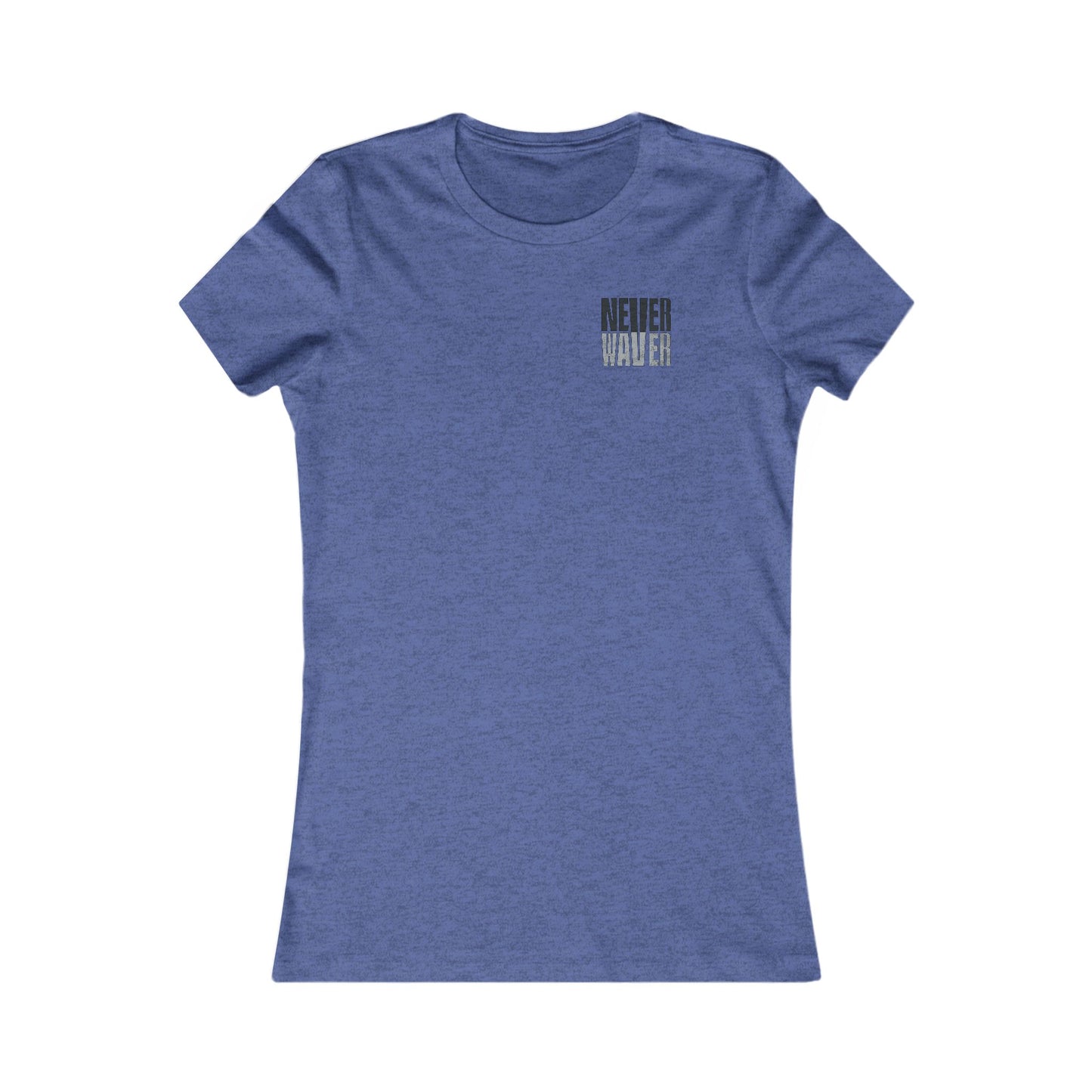 Las Vegas Fans Never Waver W-Leopard Football Women's Favorite Tee