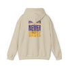 Minnesota Fans Never Waver w Leopard Football Unisex Heavy Blend™ Hoodie