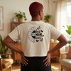 Women's Never Waver Best Mom Ever Faded Crop Tee | Cute Gift for Mother's Day