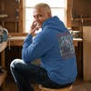 Never Waver — 'Came Out Swinging' Motivational Graphic Hoodie
