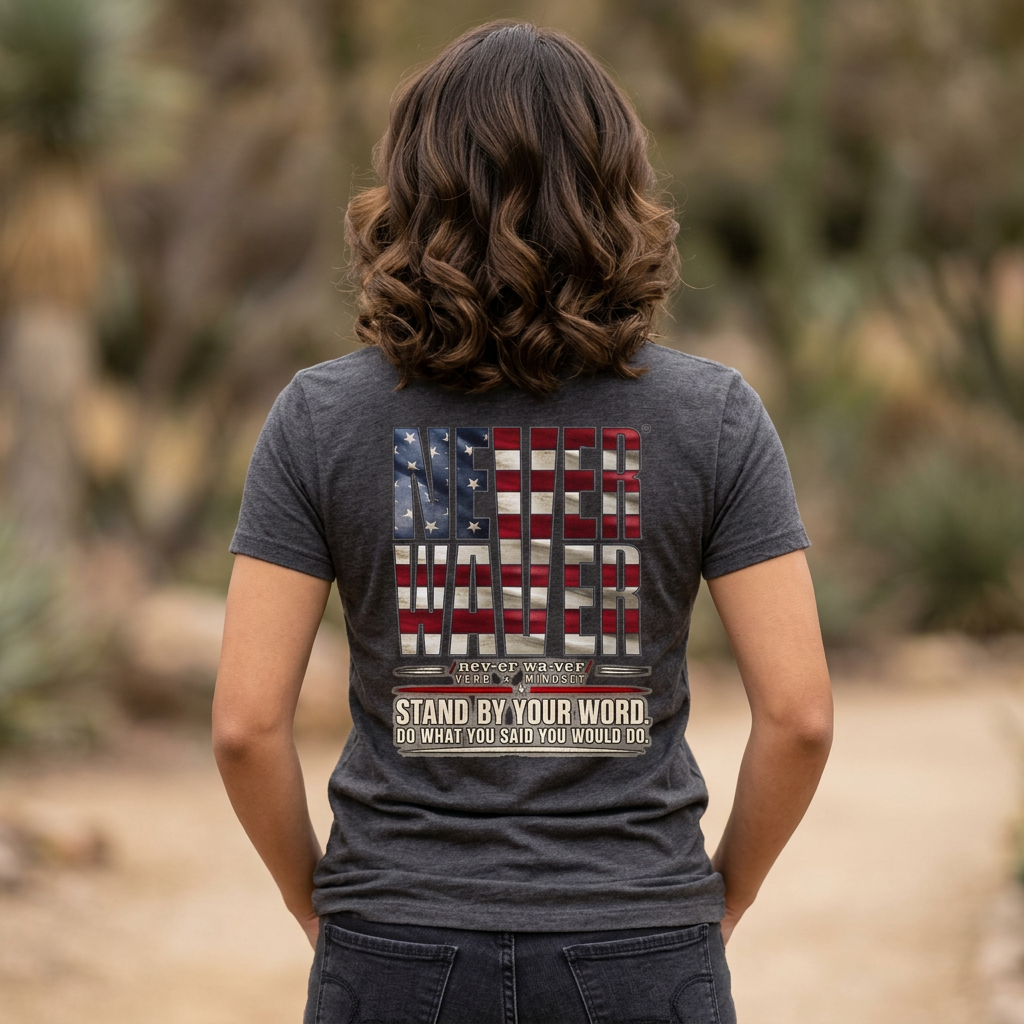 Never Waver Definition Women’s T-Shirt by Printify