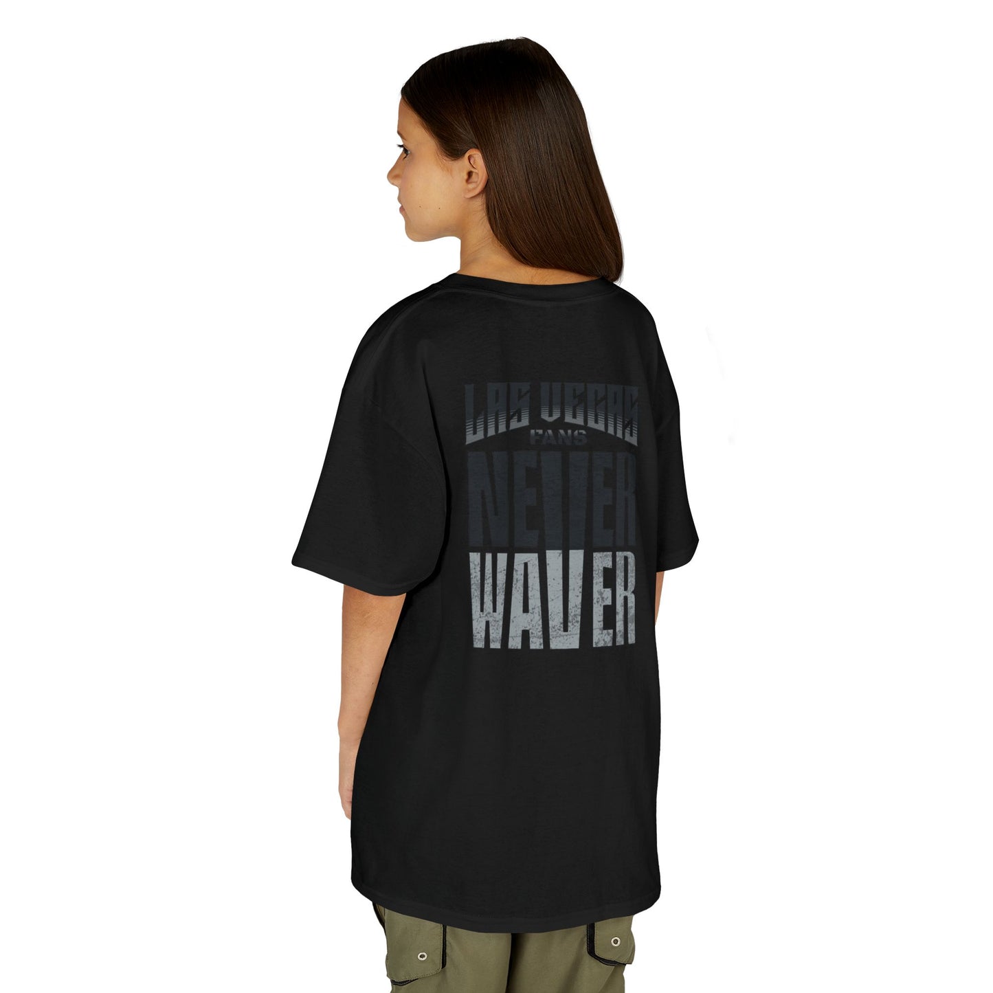 Las Vegas Fans Never Waver Kids Heavy Cotton™ Tee