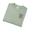 Never Waver Website Unisex Garment-Dyed T-Shirt - Patriotic Graphic Tee