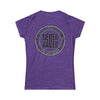 Never Waver Wine Made Me Do It Women's Soft Style Tee -