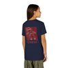Never Waver  Crew Leopard Youth Short Sleeve Tee