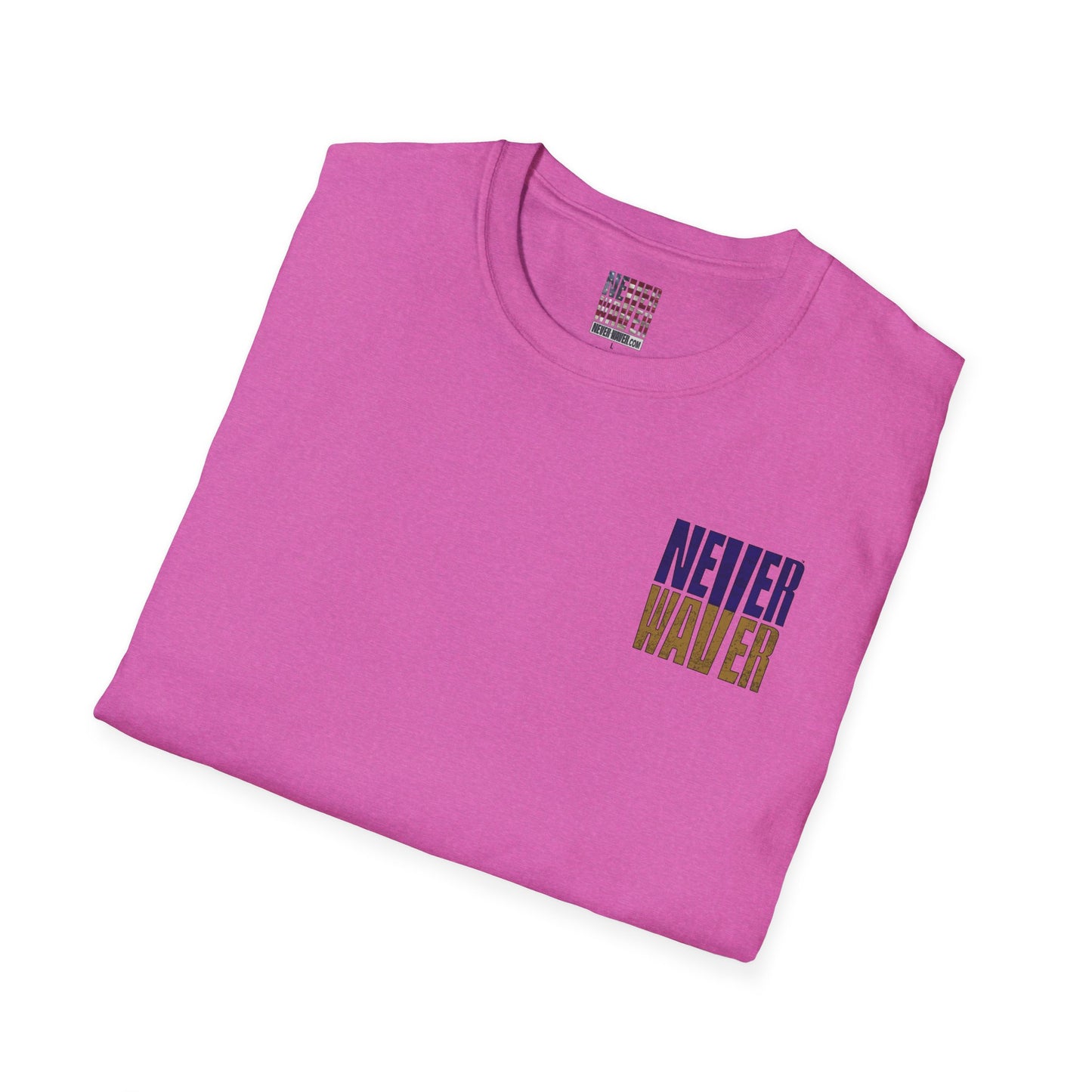 Baltimore Fans Never Waver Unisex Softstyle T-Shirt