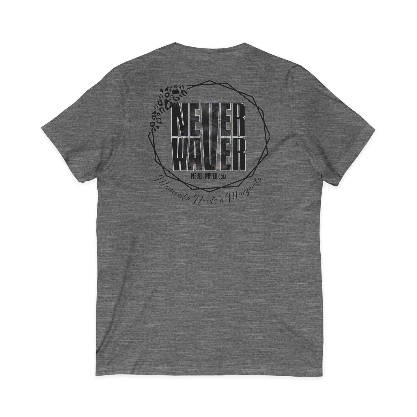 Never Waver Mamacita Needs a Margarita V-Neck Tee for Moms