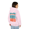 Miami Fans Never Waver Youth Heavy Blend Hooded Sweatshirt