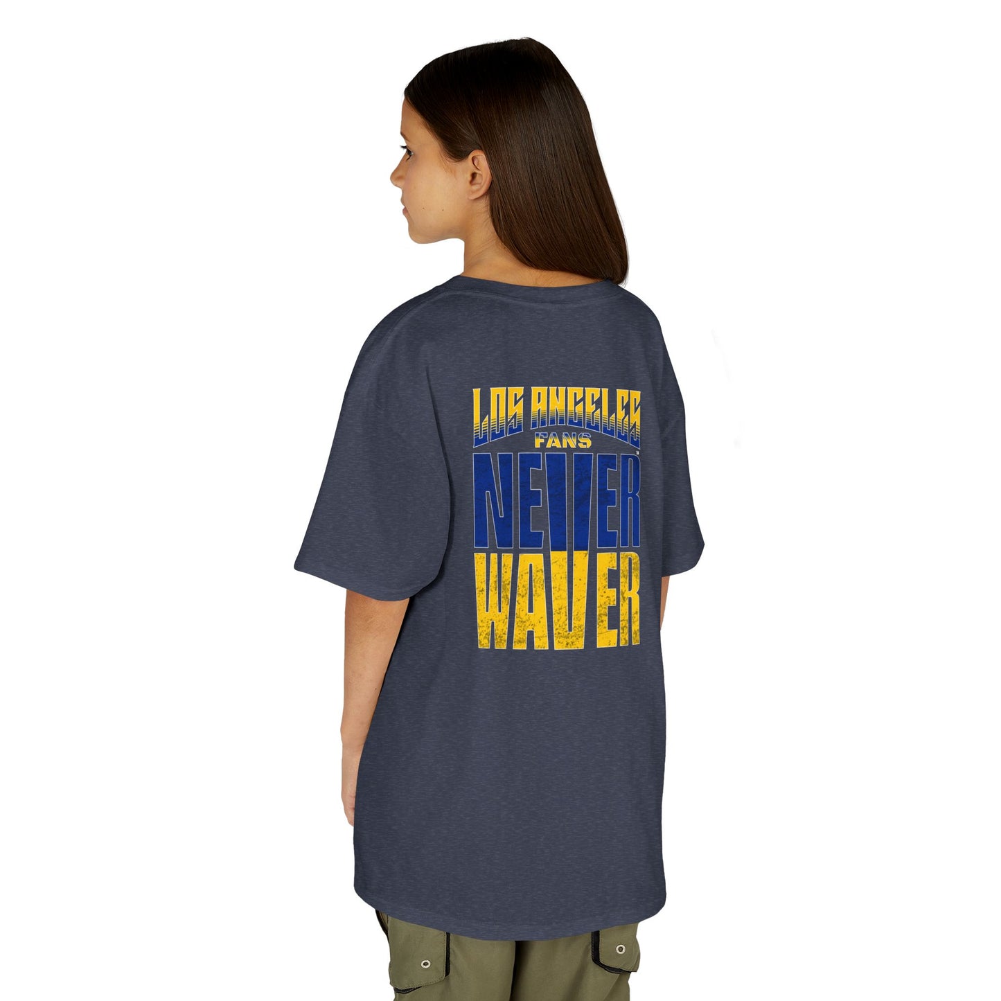 Los Angeles  Fans Never Waver Kids Heavy Cotton™ Tee