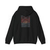 Atlanta Fans Never Waver Leopard Football Sweatshirt Unisex Heavy Blend™ Hoodie