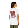 Never Waver  Crew Leopard Youth Short Sleeve Tee