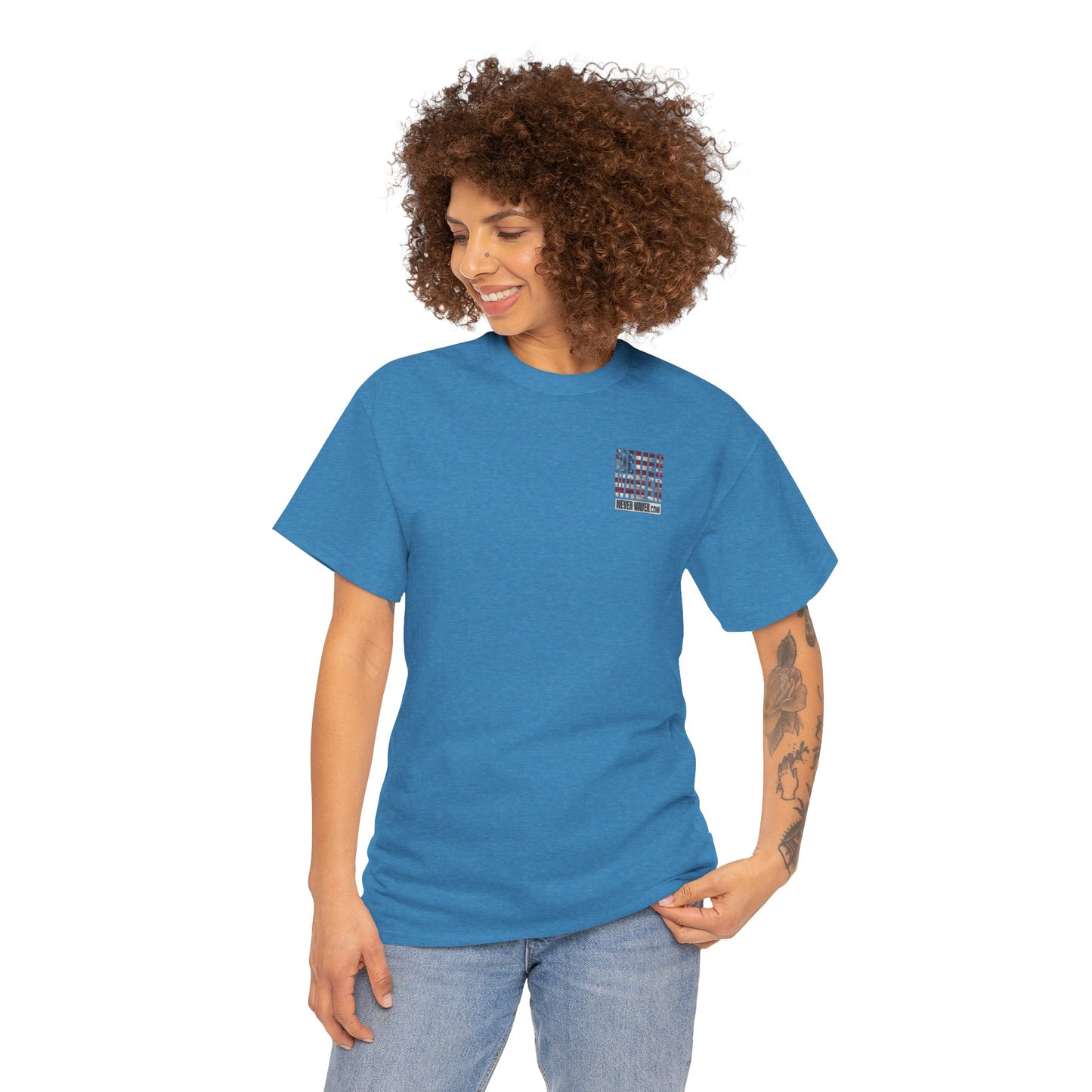 Never Waver Unisex Heavy Cotton Tee