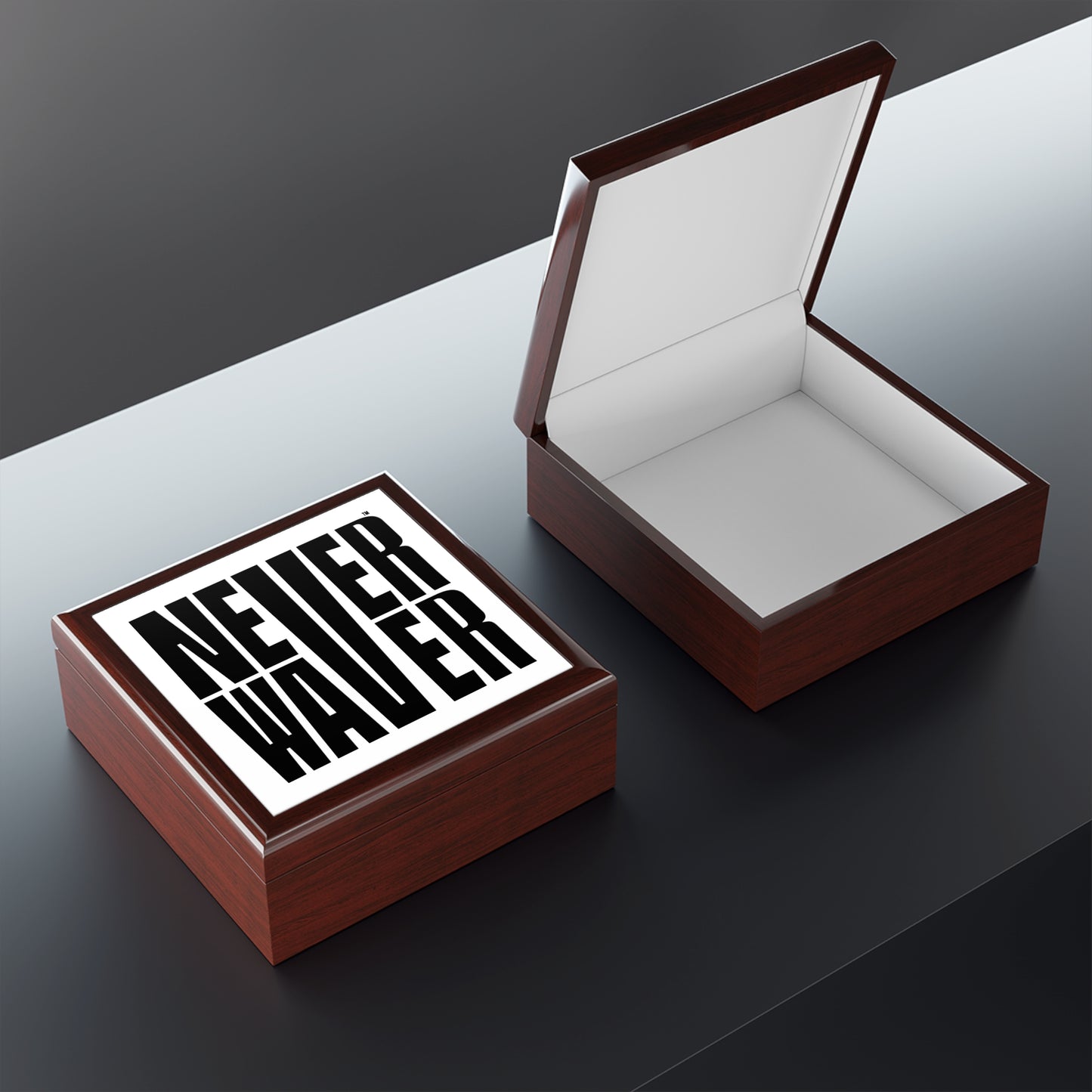 Never Waver Jewelry Box