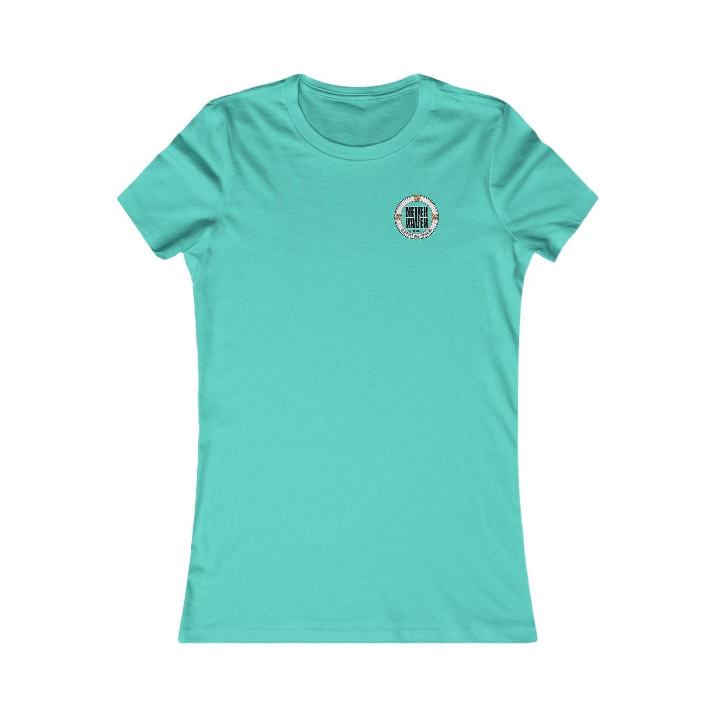 Support Day Drinking Never Waver Women's Favorite Tee