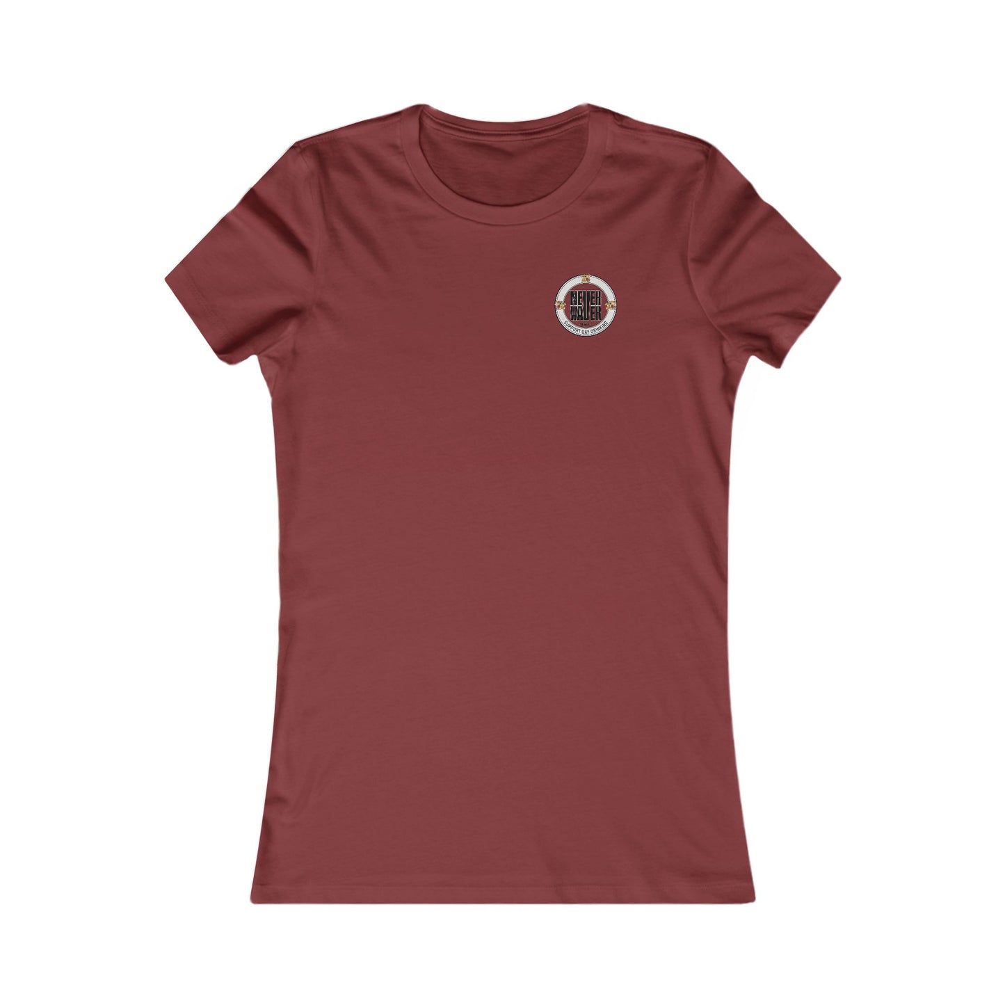 Support Day Drinking Never Waver Women's Favorite Tee