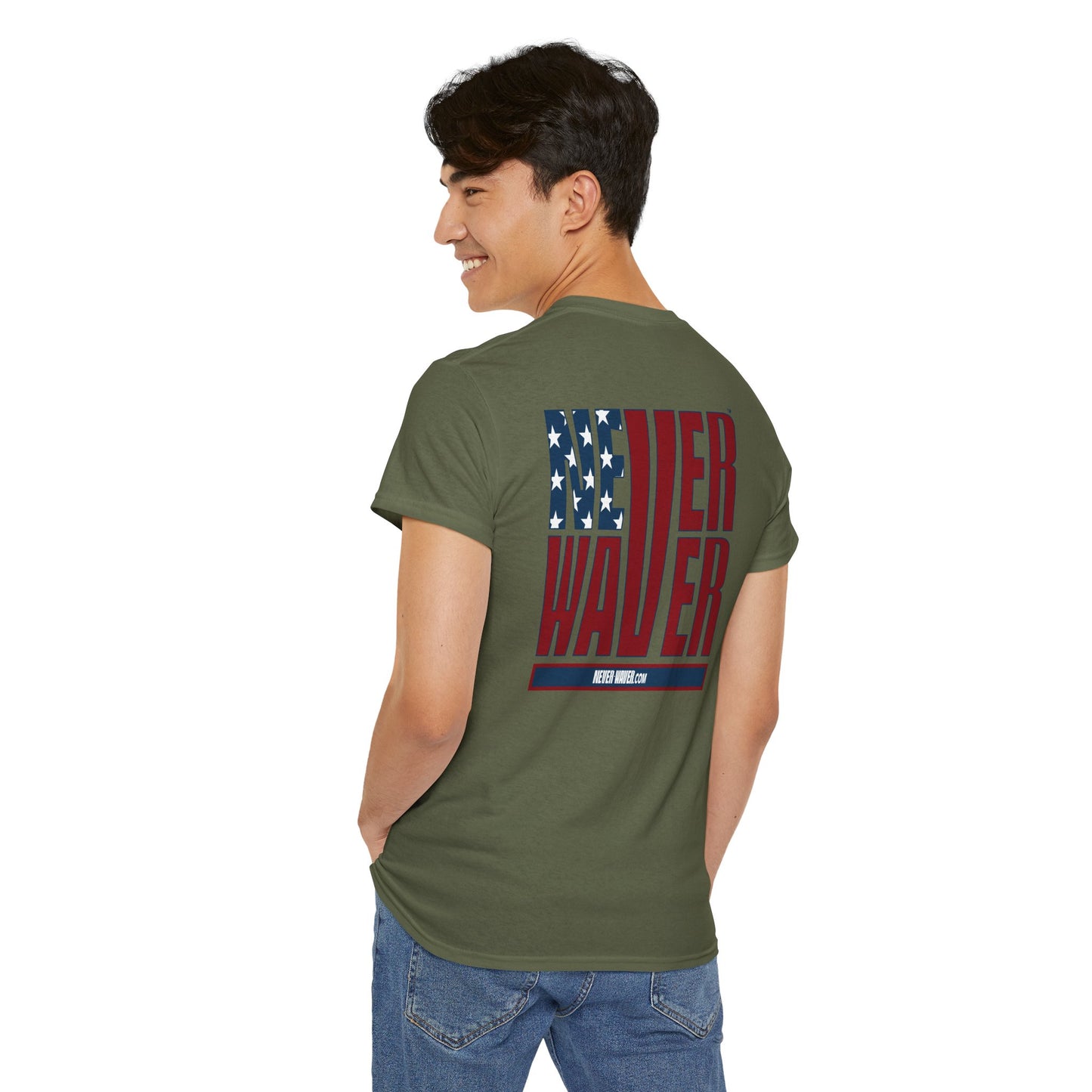 Never Waver Unisex Heavy Cotton Tee