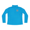Never Waver Leopard Ladies Quarter-Zip Pullover