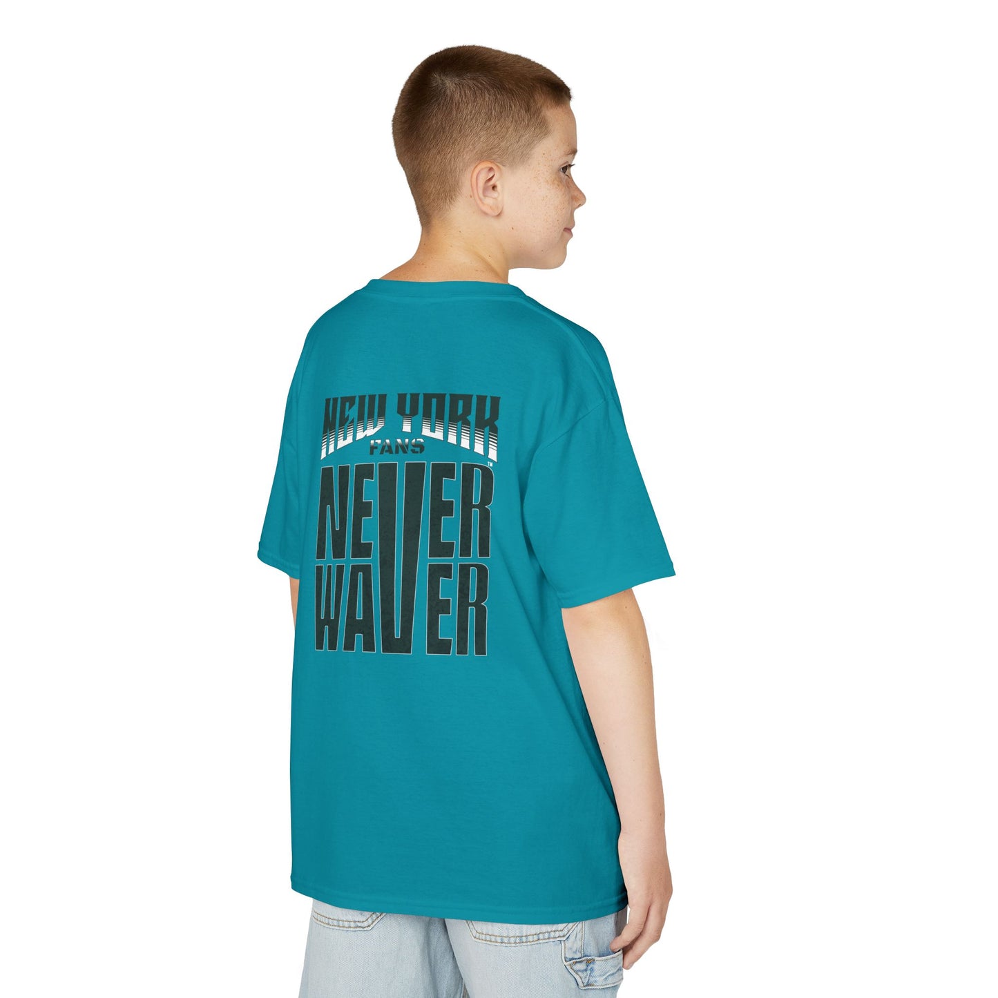 New York  Fans Never Waver Kids Heavy Cotton™ Tee